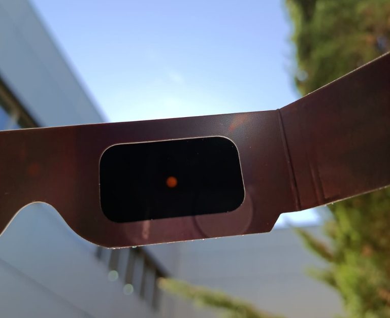 gafas de sol para eclipse solar